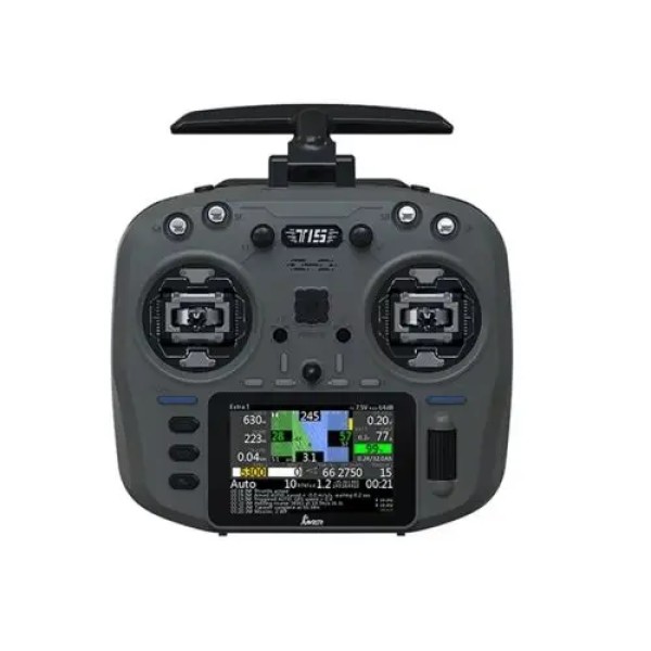 Jumper T15 2.4Ghz Radio Controller ELRS 1000mW With 3.5 HD Touch Screen Hall Sensor Suitable for Long Range RC Drones-Space Gray